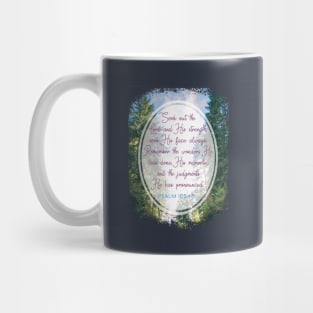 Seek the Lord and His Strength, Psalm 105:4 Mug